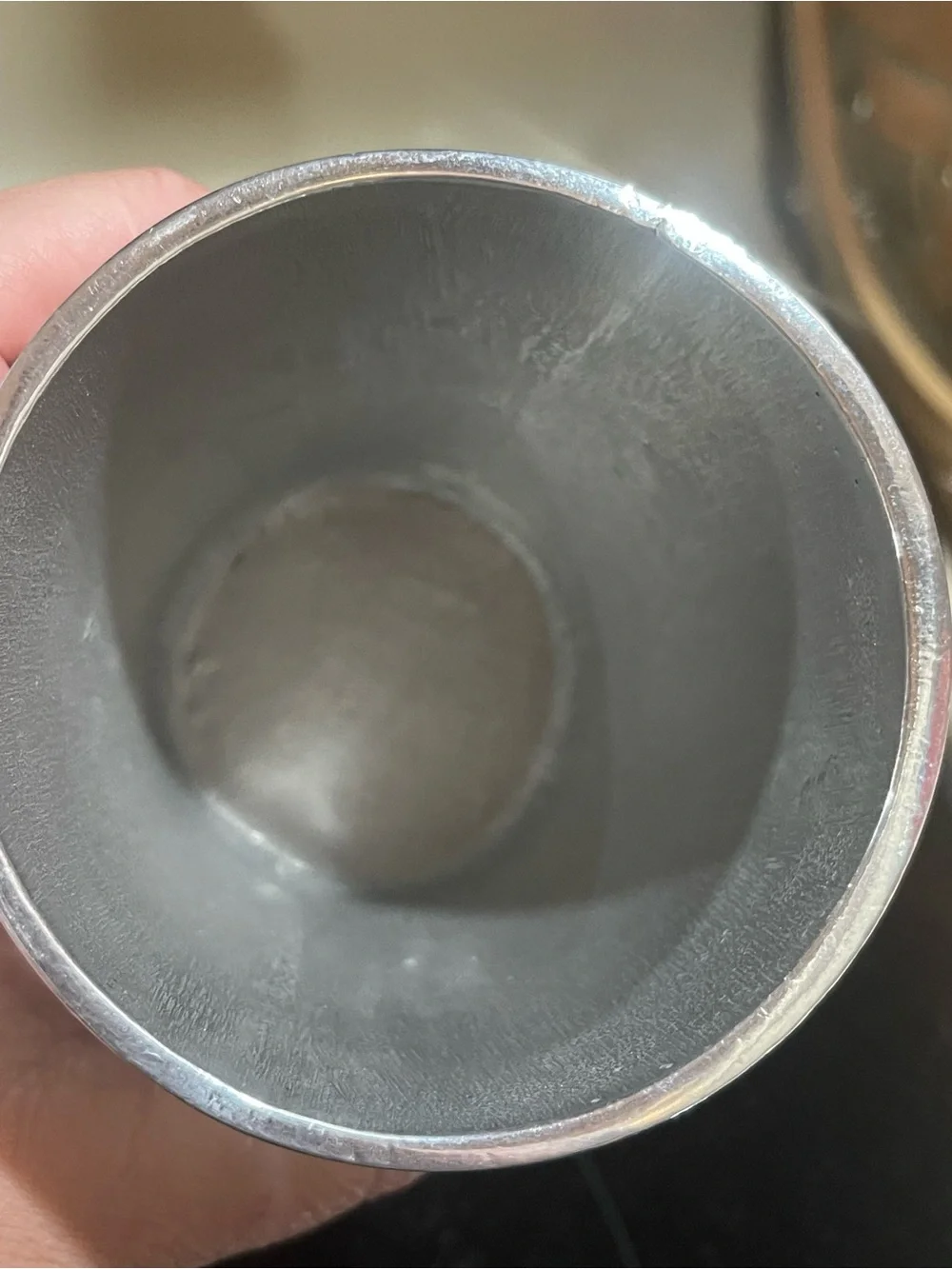 Vintage Pewter Goblet / Chalice; Pre-Owned Silver perfect gift collectibles